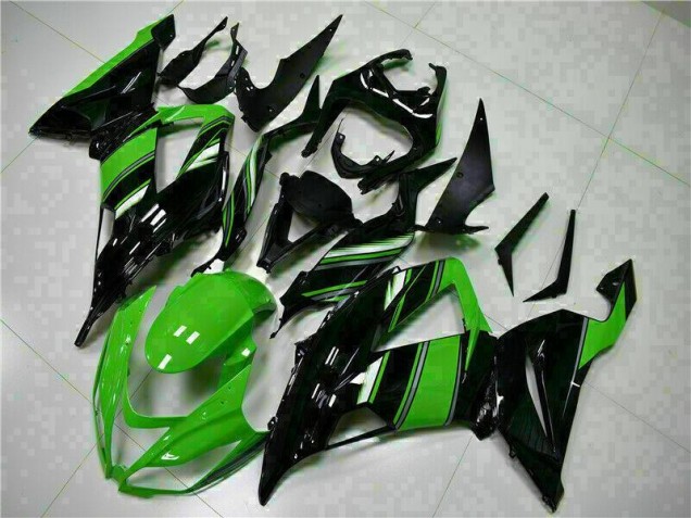 Cheapest 2013-2018 Black Green Kawasaki ZX6R Motor Fairings UK Cheapest 2013-2018 Black Green Kawasaki ZX6R Motor Fairings UK