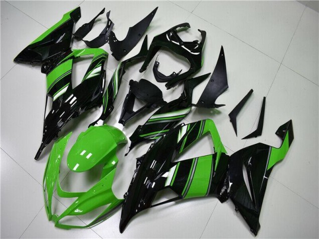 Cheapest 2013-2018 Green Black Kawasaki ZX6R Motorcycle Fairings UK Cheapest 2013-2018 Green Black Kawasaki ZX6R Motorcycle Fairings UK