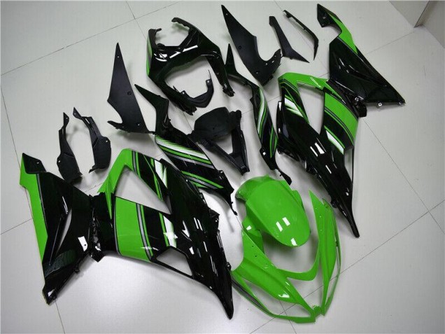 Cheapest 2013-2018 Green Black Kawasaki ZX6R Motorcycle Fairings UK Cheapest 2013-2018 Green Black Kawasaki ZX6R Motorcycle Fairings UK
