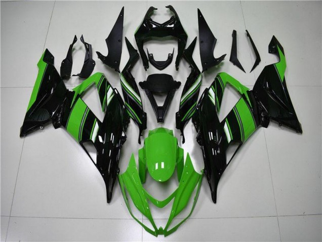 Cheapest 2013-2018 Green Black Kawasaki ZX6R Motorcycle Fairings UK Cheapest 2013-2018 Green Black Kawasaki ZX6R Motorcycle Fairings UK