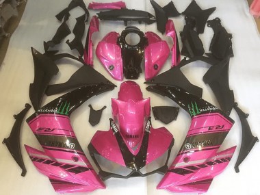 Cheapest 2015-2022 Pink and Black Yamaha YZF R3 Replacement Fairings UK