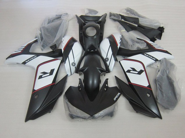 Cheapest 2015-2022 Black White Yamaha YZF R3 Motor Fairings UK Cheapest 2015-2022 Black White Yamaha YZF R3 Motor Fairings UK