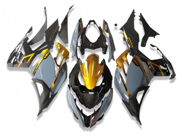 Cheapest 2018-2023 Grey Black Kawasaki EX400 Motorbike Fairing Kits UK Cheapest 2018-2023 Grey Black Kawasaki EX400 Motorbike Fairing Kits UK