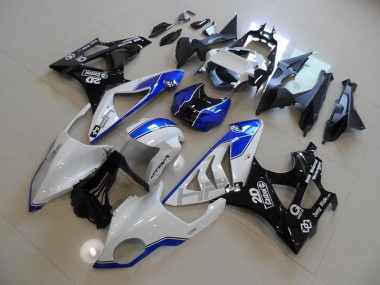 Cheapest 2009-2014 White Blue BMW S1000RR Bike Fairing UK