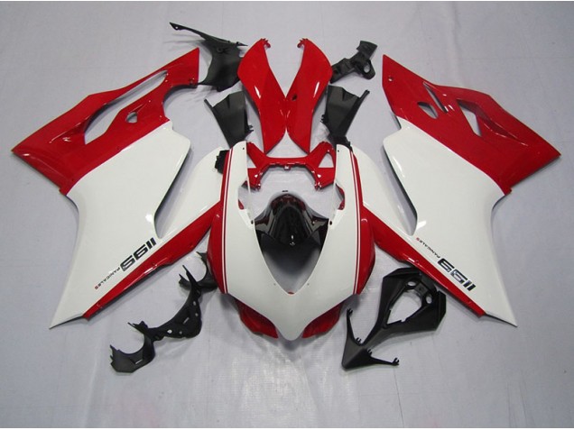 Cheapest 2011-2014 White Red Ducati 1199 Bike Fairings UK Cheapest 2011-2014 White Red Ducati 1199 Bike Fairings UK
