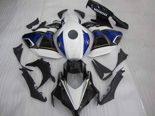 Cheapest 2004-2005 Black White Blue Honda CBR1000RR Motorcycle Fairings Kit UK Cheapest 2004-2005 Black White Blue Honda CBR1000RR Motorcycle Fairings Kit UK