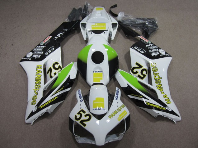 Cheapest 2004-2005 White Green Hannspree 52 Honda CBR1000RR Replacement Motorcycle Fairings UK