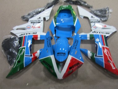 Cheapest 2004-2005 Blue Red Green Motul Honda CBR1000RR Replacement Fairings UK