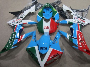 Cheapest 2004-2005 Blue Red Green Motul Honda CBR1000RR Motorcycle Fairing UK