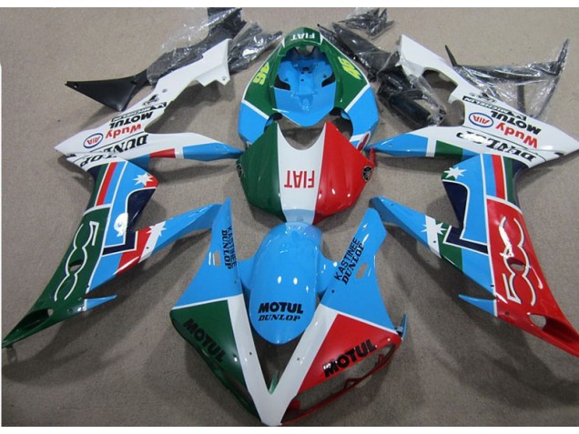 Cheapest 2004-2005 Blue Red Green Motul Honda CBR1000RR Motorcycle Fairing UK