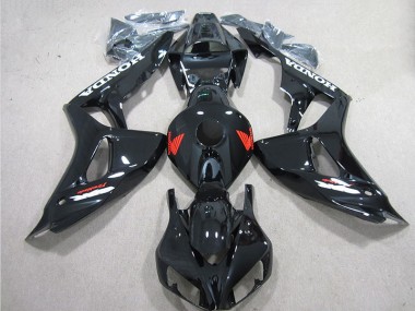 Cheapest 2006-2007 Black Red Fireblade Decal Honda CBR1000RR Motorcycle Fairings UK
