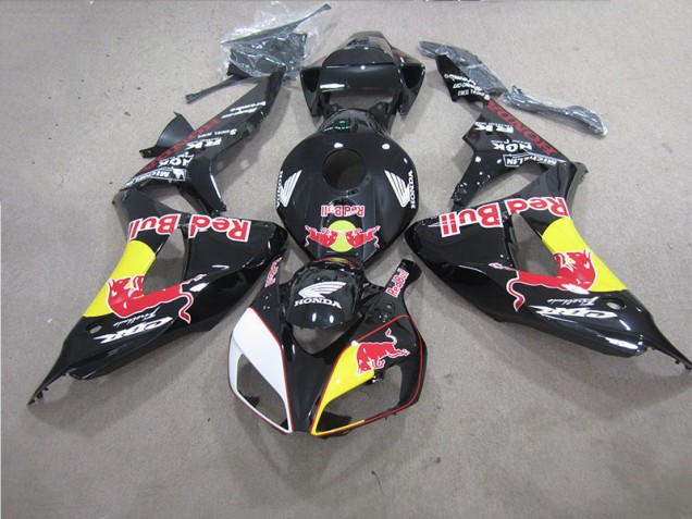 Cheapest 2006-2007 Black Red Bull Honda CBR1000RR Bike Fairings UK Cheapest 2006-2007 Black Red Bull Honda CBR1000RR Bike Fairings UK
