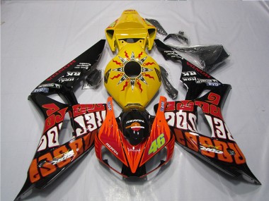 Cheapest 2006-2007 Repsol 46 Honda CBR1000RR Motorbike Fairing Kits UK