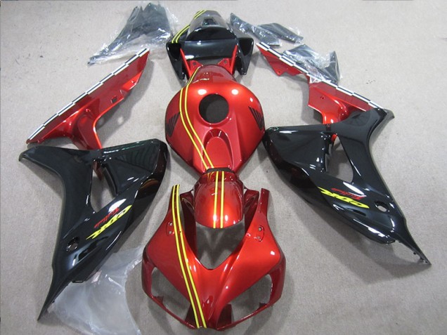 Cheapest 2006-2007 Black Red Yellow Honda CBR1000RR Motorcycle Replacement Fairings UK Cheapest 2006-2007 Black Red Yellow Honda CBR1000RR Motorcycle Replacement Fairings UK