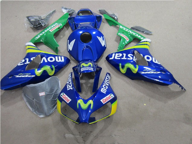 Cheapest 2006-2007 Blue Movistar Castrol Honda CBR1000RR Motorbike Fairings UK Cheapest 2006-2007 Blue Movistar Castrol Honda CBR1000RR Motorbike Fairings UK