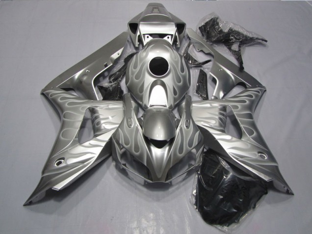 Cheapest 2006-2007 Silver Flame Honda CBR1000RR Bike Fairings UK Cheapest 2006-2007 Silver Flame Honda CBR1000RR Bike Fairings UK