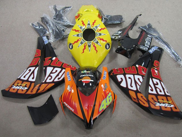 Cheapest 2008-2011 Repsol 46 Honda CBR1000RR Bike Fairing UK
