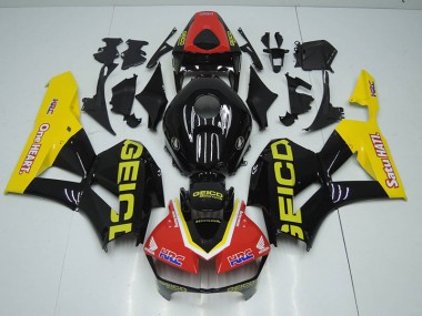Cheapest 2012-2016 Black Red HRC Honda CBR1000RR Motor Bike Fairings UK