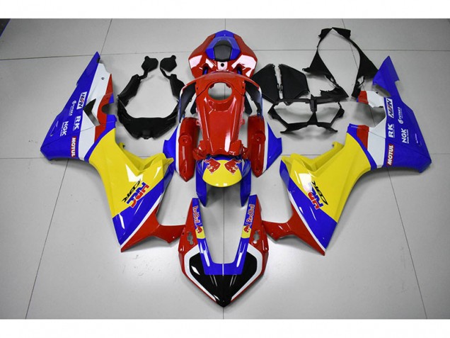Cheapest 2017-2020 Red Yellow Blue HRC Red Bull Honda CBR1000RR Bike Fairing UK Cheapest 2017-2020 Red Yellow Blue HRC Red Bull Honda CBR1000RR Bike Fairing UK