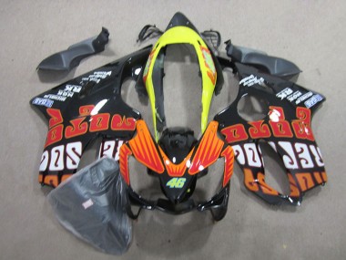 Cheapest 2004-2007 Black Red 46 Honda CBR600 F4i Motorcycle Fairing Kits UK