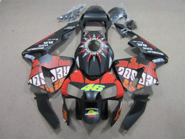 Cheapest 2003-2004 Black Red Repsol 46 Honda CBR600RR Motorcycle Bodywork UK