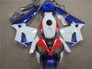 Cheapest 2005-2006 White Blue Red HRC Honda CBR600RR Motorcycle Fairings Kits UK
