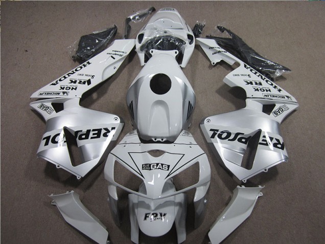 Cheapest 2005-2006 White Black Repsol Honda CBR600RR Motorcyle Fairings UK Cheapest 2005-2006 White Black Repsol Honda CBR600RR Motorcyle Fairings UK