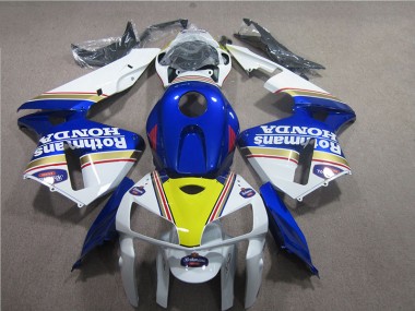 Cheapest 2005-2006 Blue White Rothmans Honda CBR600RR Moto Fairings UK