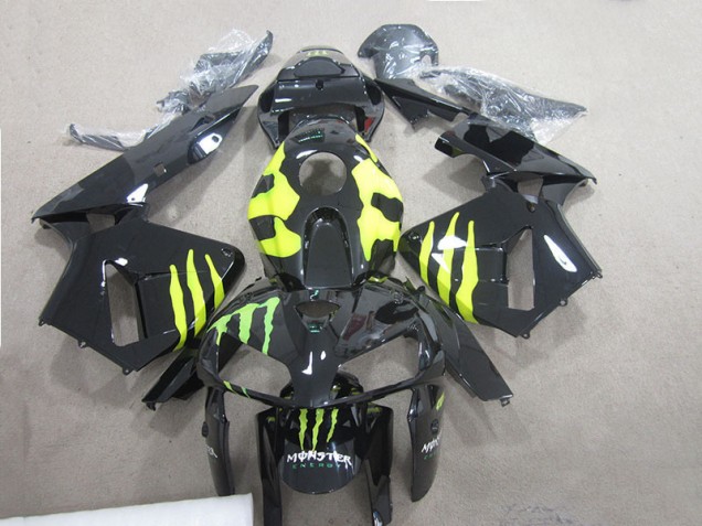 Cheapest 2005-2006 Black Green Monster Honda CBR600RR Motor Bike Fairings UK Cheapest 2005-2006 Black Green Monster Honda CBR600RR Motor Bike Fairings UK