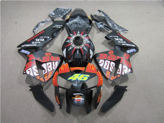 Cheapest 2005-2006 Repsol 46 Honda CBR600RR Motorcycle Fairings Kits UK Cheapest 2005-2006 Repsol 46 Honda CBR600RR Motorcycle Fairings Kits UK