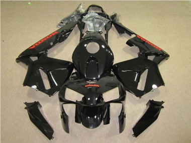 Cheapest 2005-2006 Black Red Honda CBR600RR Motorcyle Fairings UK