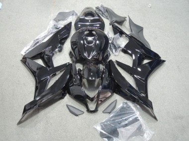 Cheapest 2007-2008 Black Honda CBR600RR Motorbike Fairings UK