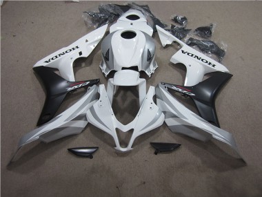 Cheapest 2007-2008 White Black Honda CBR600RR Bike Fairing UK
