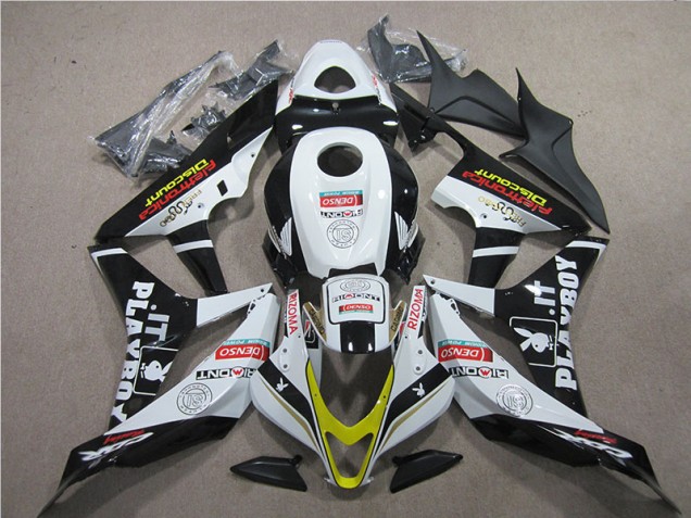 Cheapest 2007-2008 Black Red White DENSO Honda CBR600RR Replacement Motorcycle Fairings UK Cheapest 2007-2008 Black Red White DENSO Honda CBR600RR Replacement Motorcycle Fairings UK
