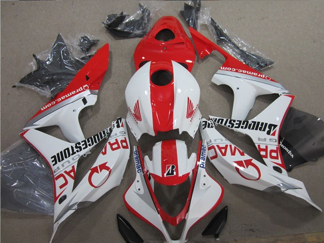 Cheapest 2007-2008 Red White Honda CBR600RR Motor Fairings UK Cheapest 2007-2008 Red White Honda CBR600RR Motor Fairings UK
