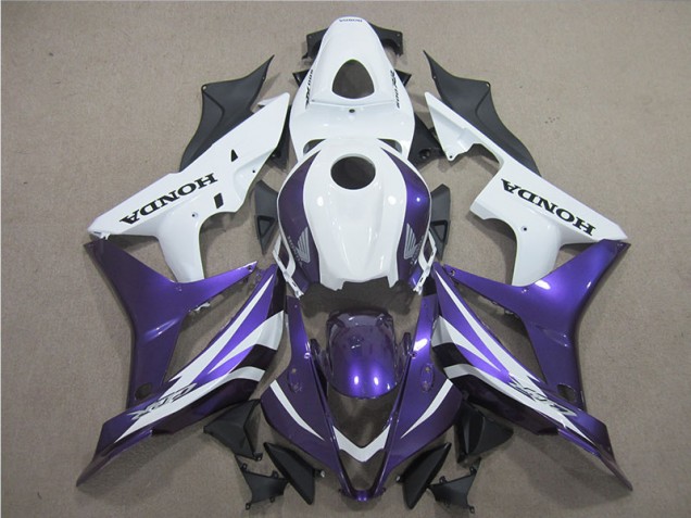Cheapest 2007-2008 Purple White Honda CBR600RR Motor Bike Fairings UK Cheapest 2007-2008 Purple White Honda CBR600RR Motor Bike Fairings UK