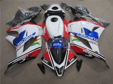 Cheapest 2009-2012 Blue White EUROBET Lee Honda CBR600RR Motorcycle Fairing UK