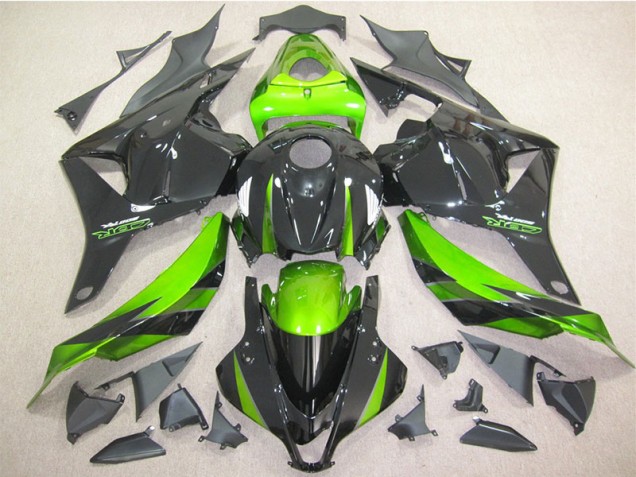 Cheapest 2009-2012 Black Green Honda CBR600RR Motorbike Fairing UK