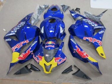 Cheapest 2009-2012 Blue Red Bull Honda CBR600RR Replacement Motorcycle Fairings UK