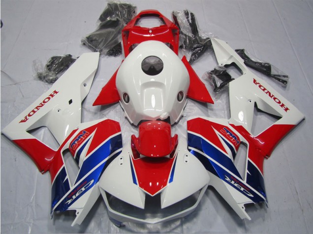 Cheapest 2013-2021 Red White Blue HRC Honda CBR600RR Motorcycle Fairing Kits UK