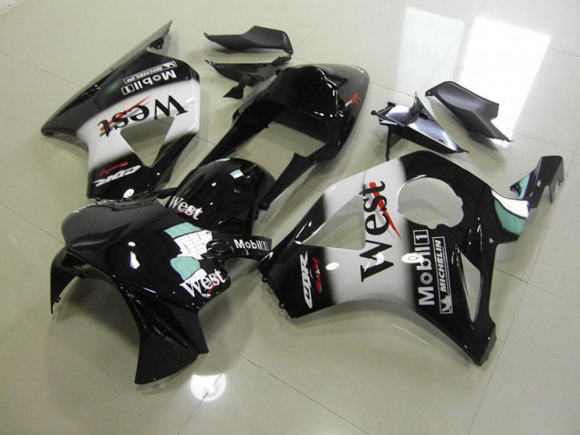 Cheapest 2002-2003 Black West Honda CBR900RR 954 Motorcycle Fairings Kits UK