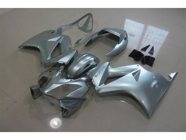 Cheapest 2002-2013 Silver Honda VFR800 Motorcycle Fairing Kit UK