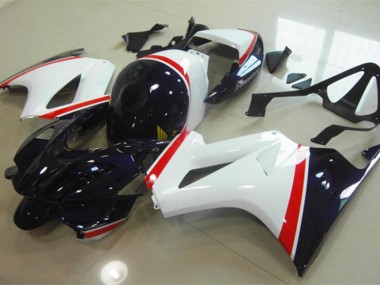 Cheapest 2002-2013 White Blue Honda VFR800 Replacement Motorcycle Fairings UK