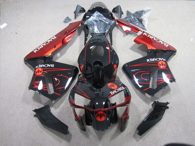 Cheapest 2003-2005 Black Red Racardi Kawasaki ZX10R Bike Fairing UK Cheapest 2003-2005 Black Red Racardi Kawasaki ZX10R Bike Fairing UK