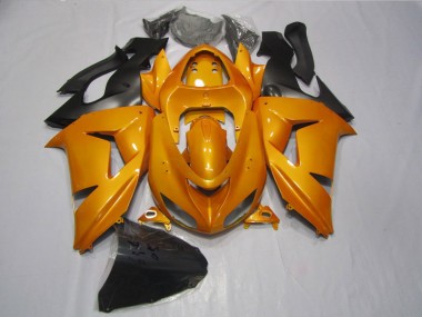 Cheapest 2006-2007 Orange Kawasaki ZX10R Bike Fairing UK