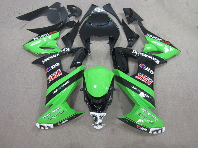 Cheapest 2008-2010 Black Green Kawasaki ZX10R Bike Fairings UK Cheapest 2008-2010 Black Green Kawasaki ZX10R Bike Fairings UK