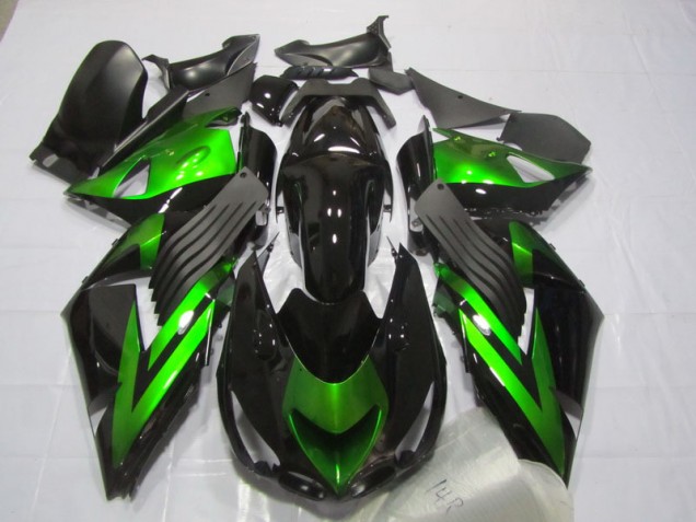 Cheapest 2006-2011 Black Green Kawasaki ZX14R ZZR1400 Motorcycle Fairings UK Cheapest 2006-2011 Black Green Kawasaki ZX14R ZZR1400 Motorcycle Fairings UK