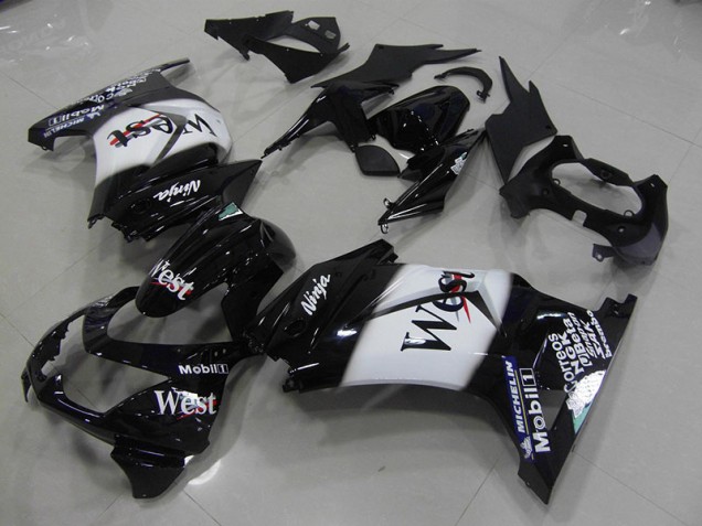 Cheapest 2008-2012 Black West Kawasaki ZX250R Motorcycle Fairing Kits UK Cheapest 2008-2012 Black West Kawasaki ZX250R Motorcycle Fairing Kits UK