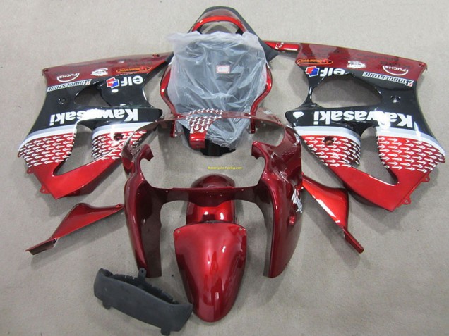 Cheapest 2000-2002 Red Kawasaki ZX6R Bike Fairing UK Cheapest 2000-2002 Red Kawasaki ZX6R Bike Fairing UK