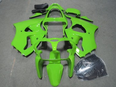 Cheapest 2000-2002 Green Kawasaki ZX6R Motorcycle Fairings Kits UK